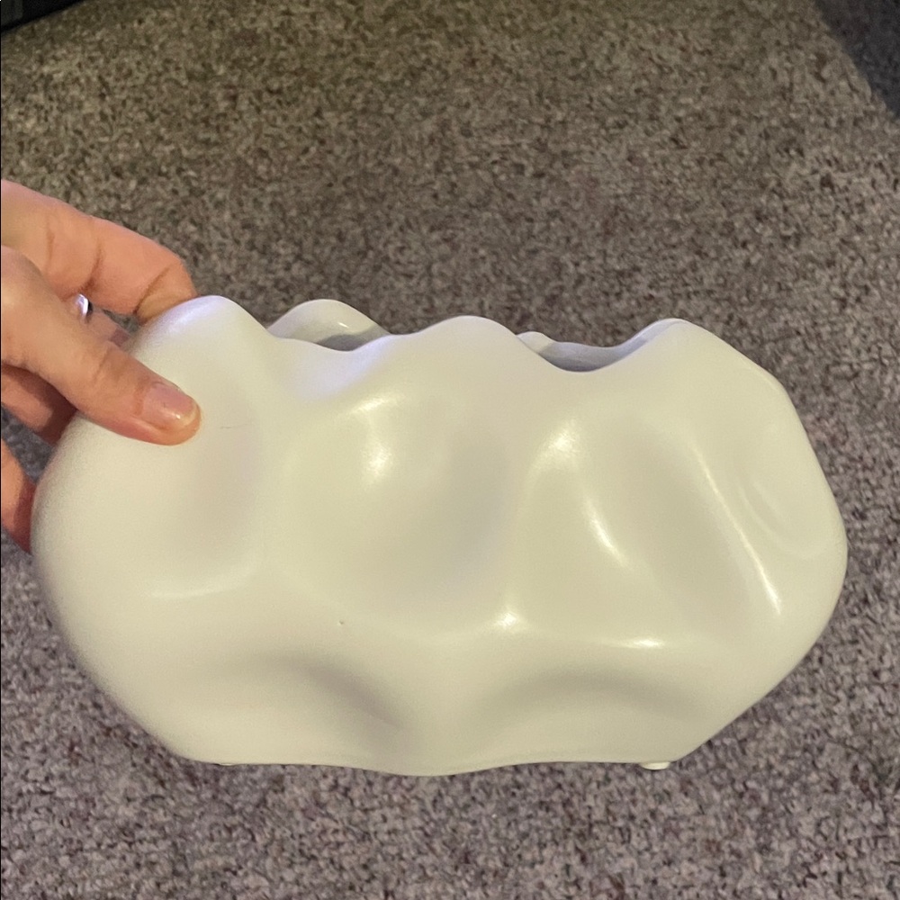 Modern White Ceramic Vase